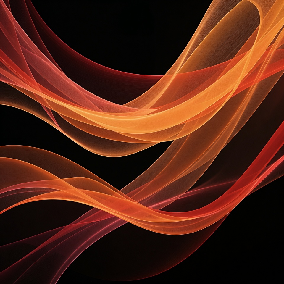 Red Orange Abstract Wave Background Red Orange Abstract Wave Background