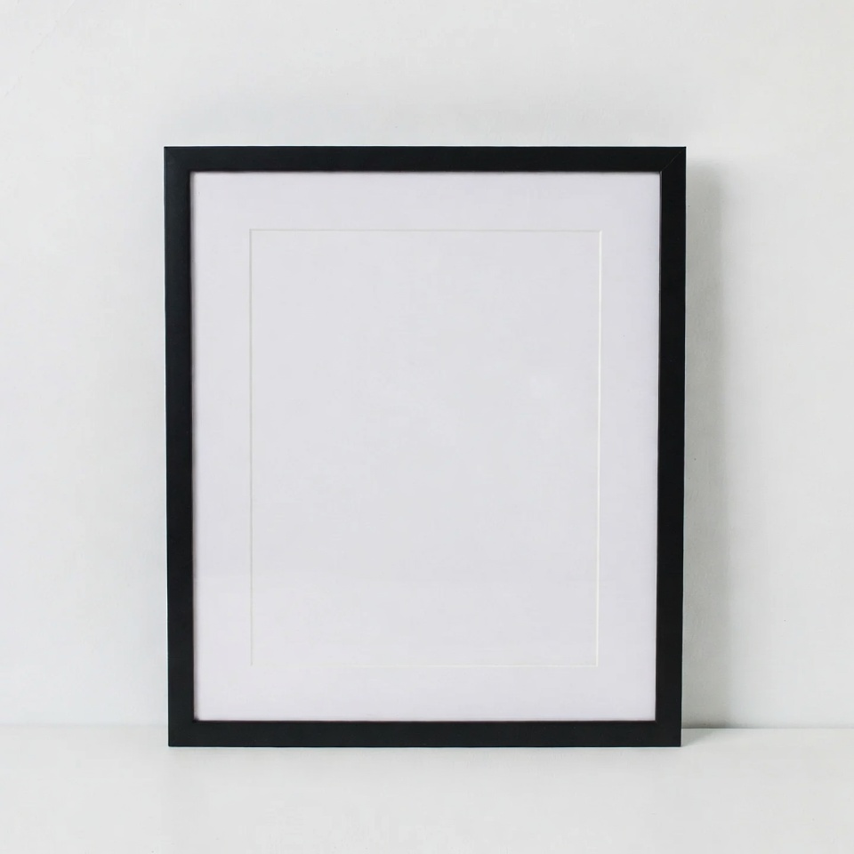 Black Empty Picture Frame Black Empty Picture Frame