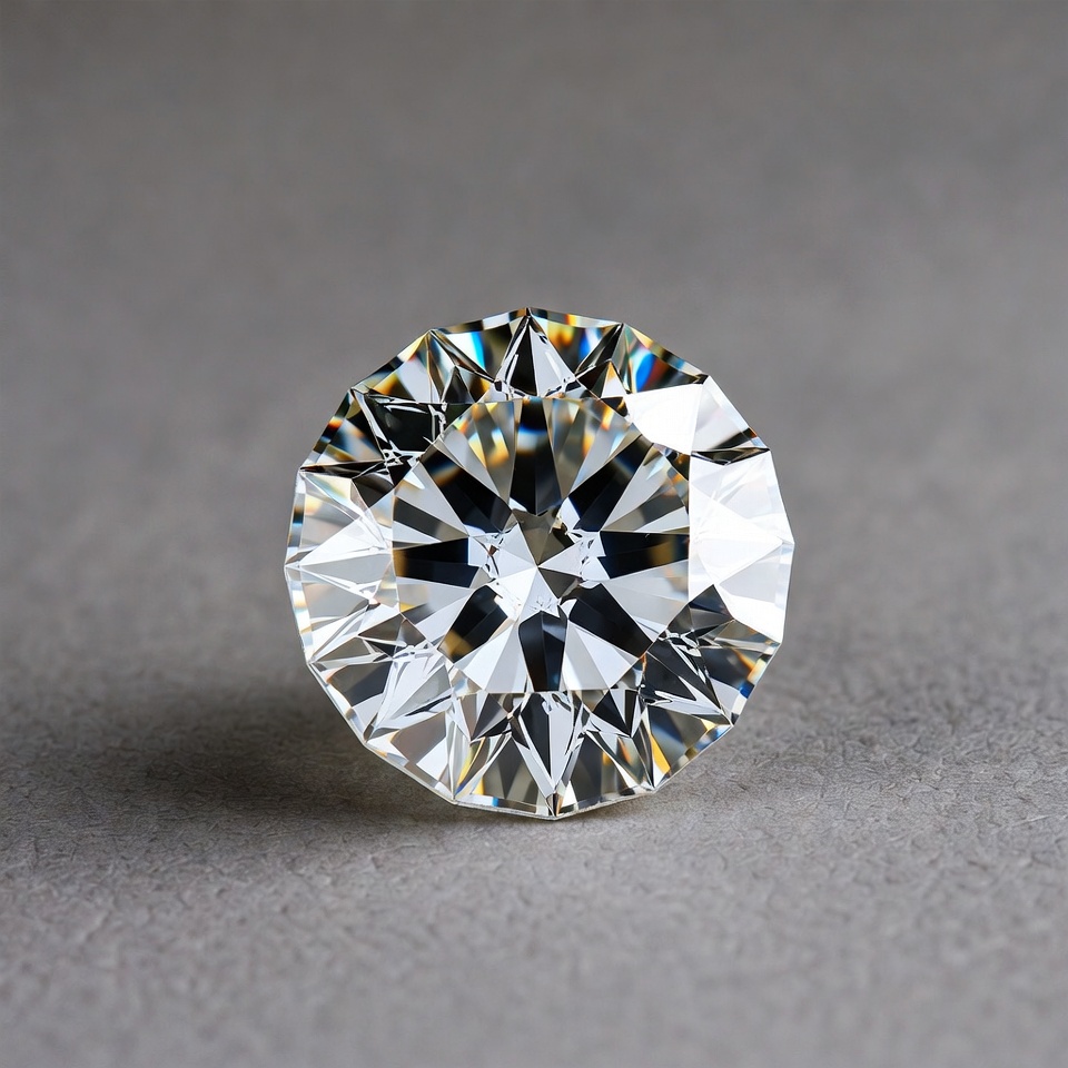 Sparkling Round Diamond Gemstone Sparkling Round Diamond Gemstone