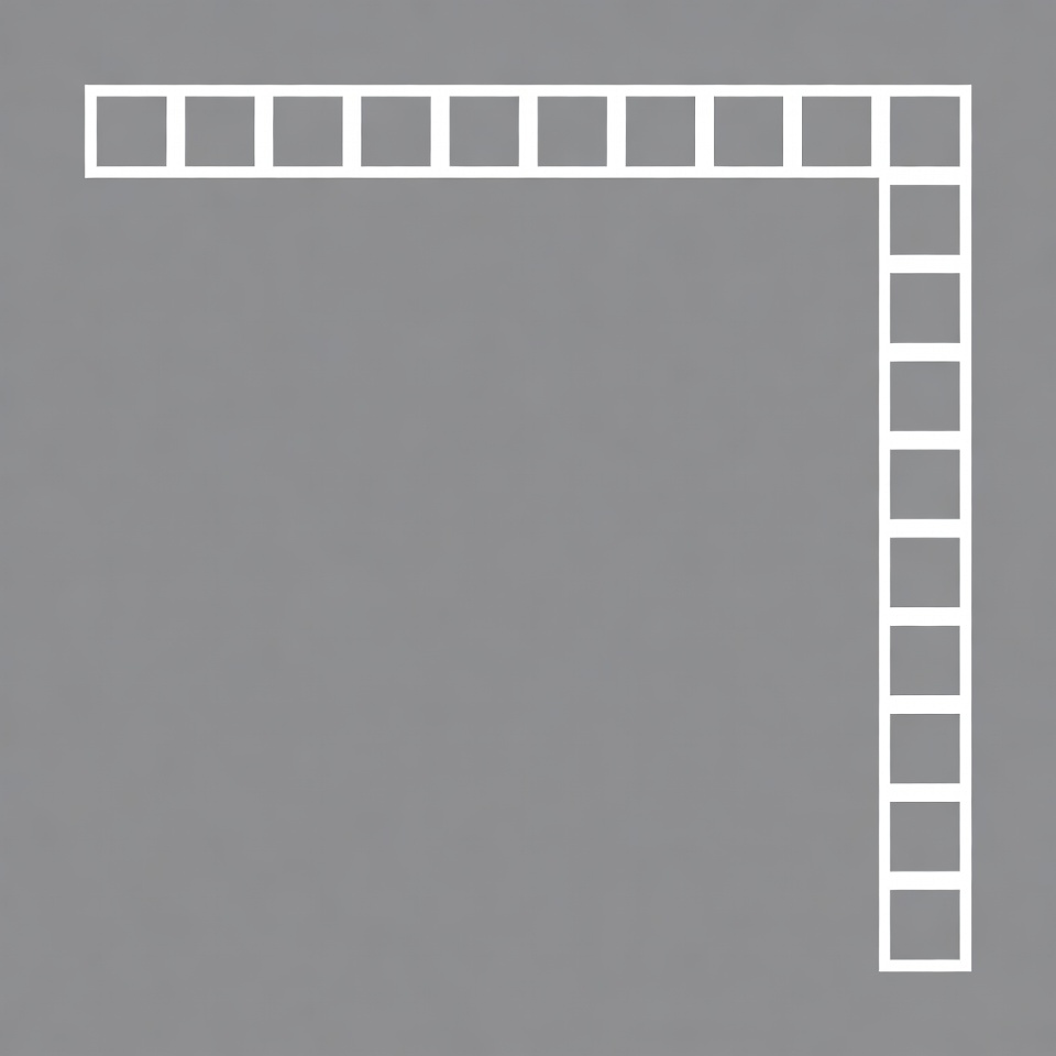 White Grid on Gray Background White Grid on Gray Background