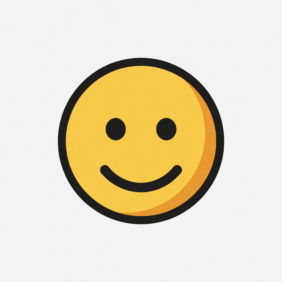 Smiling Yellow Emoji Face Smiling Yellow Emoji Face