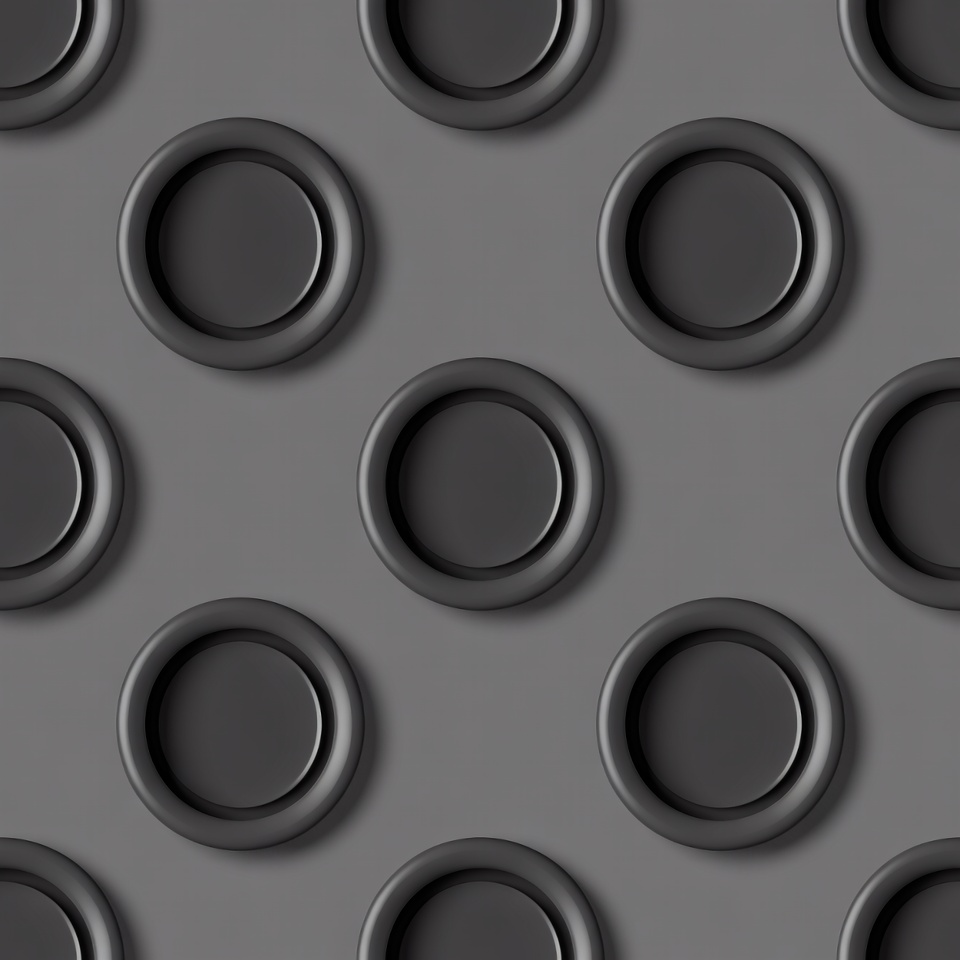 Black Grommets Seamless Pattern Black Grommets Seamless Pattern