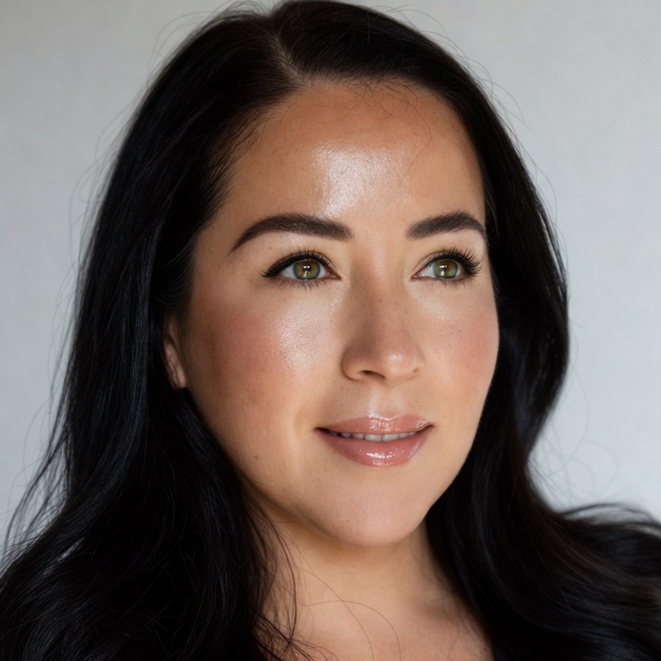 Beautiful woman with green eyes Beautiful woman with green eyes