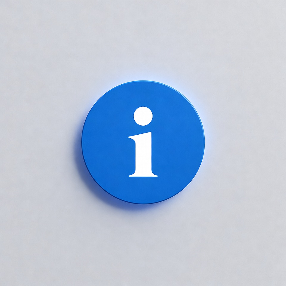 Blue Information Icon Blue Information Icon