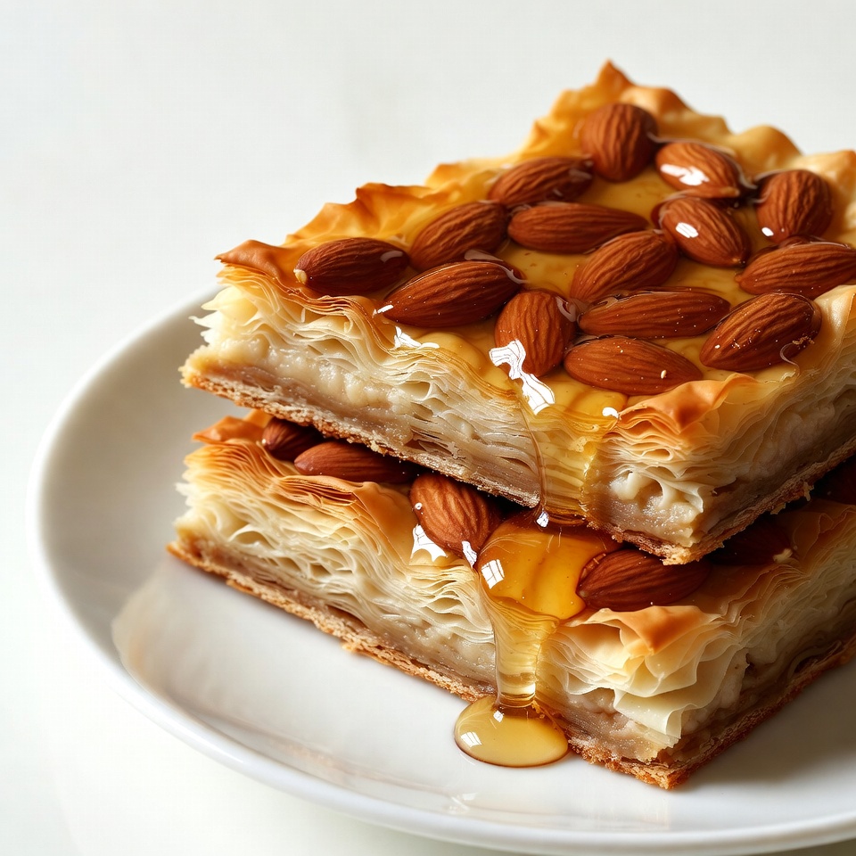 Baklava with Almonds and Honey Baklava with Almonds and Honey
