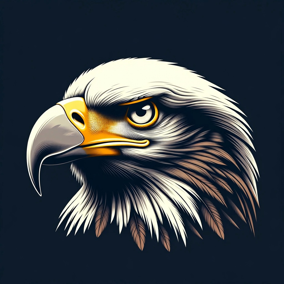 Bald Eagle Head Closeup Bald Eagle Head Closeup