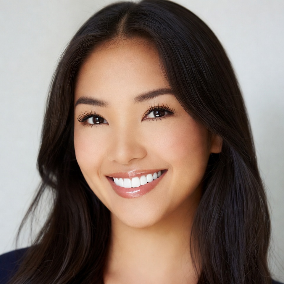 Smiling Asian woman portrait Smiling Asian woman portrait