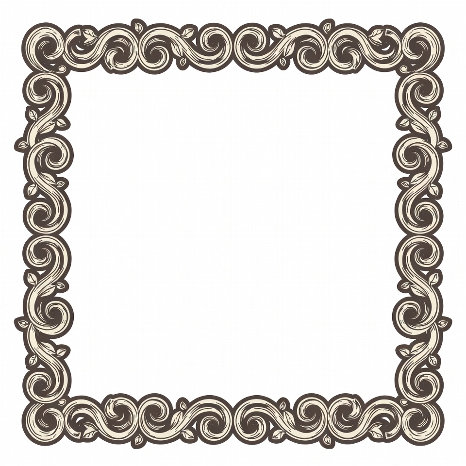 Ornate Vintage Frame Border Ornate Vintage Frame Border