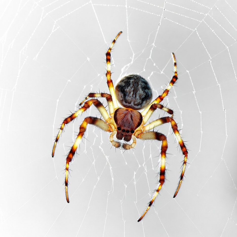 Spider on web Spider on web