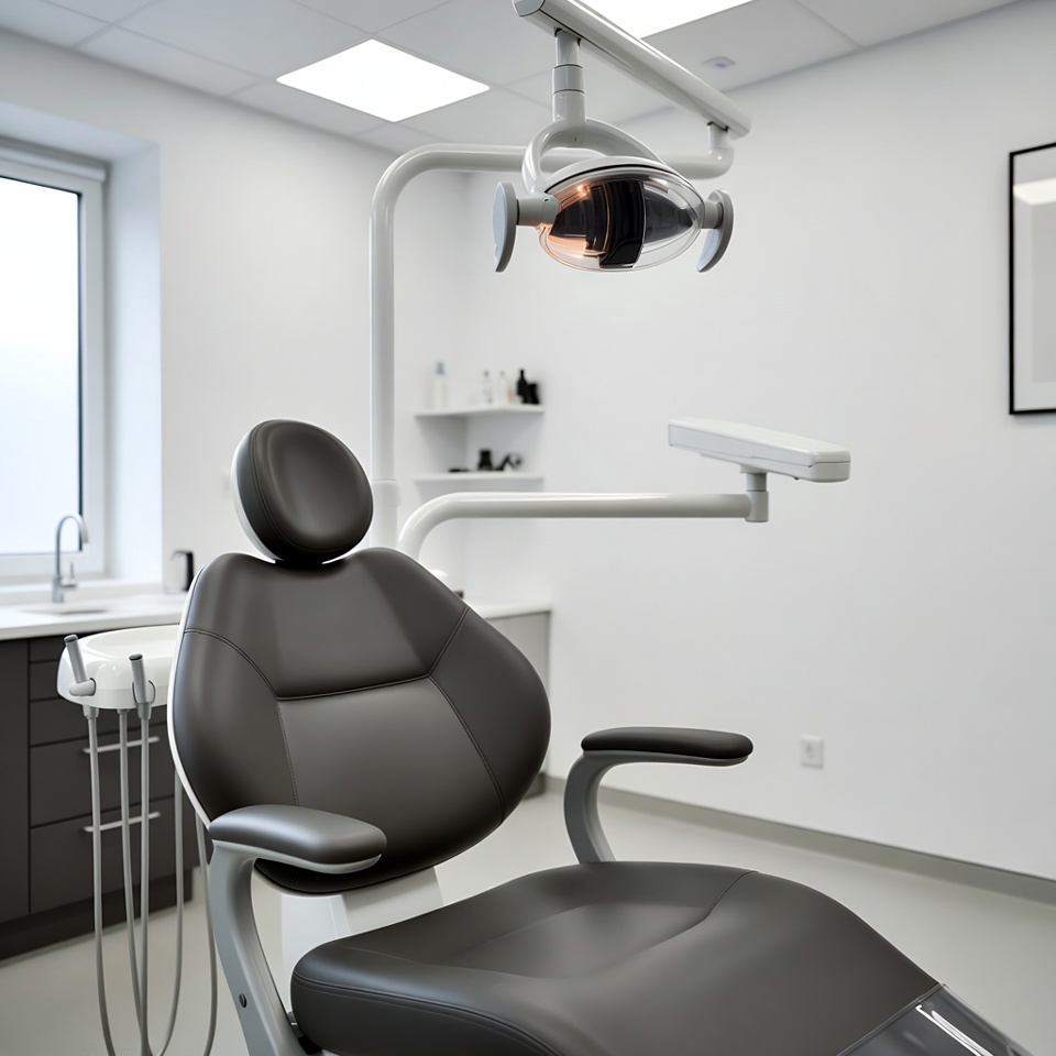 Modern Empty Dental Chair Modern Empty Dental Chair