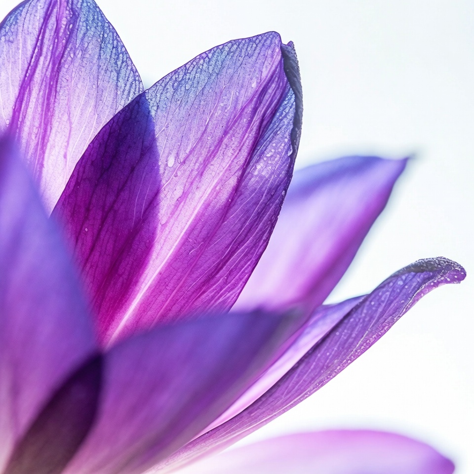 Purple Lotus Flower Closeup Purple Lotus Flower Closeup