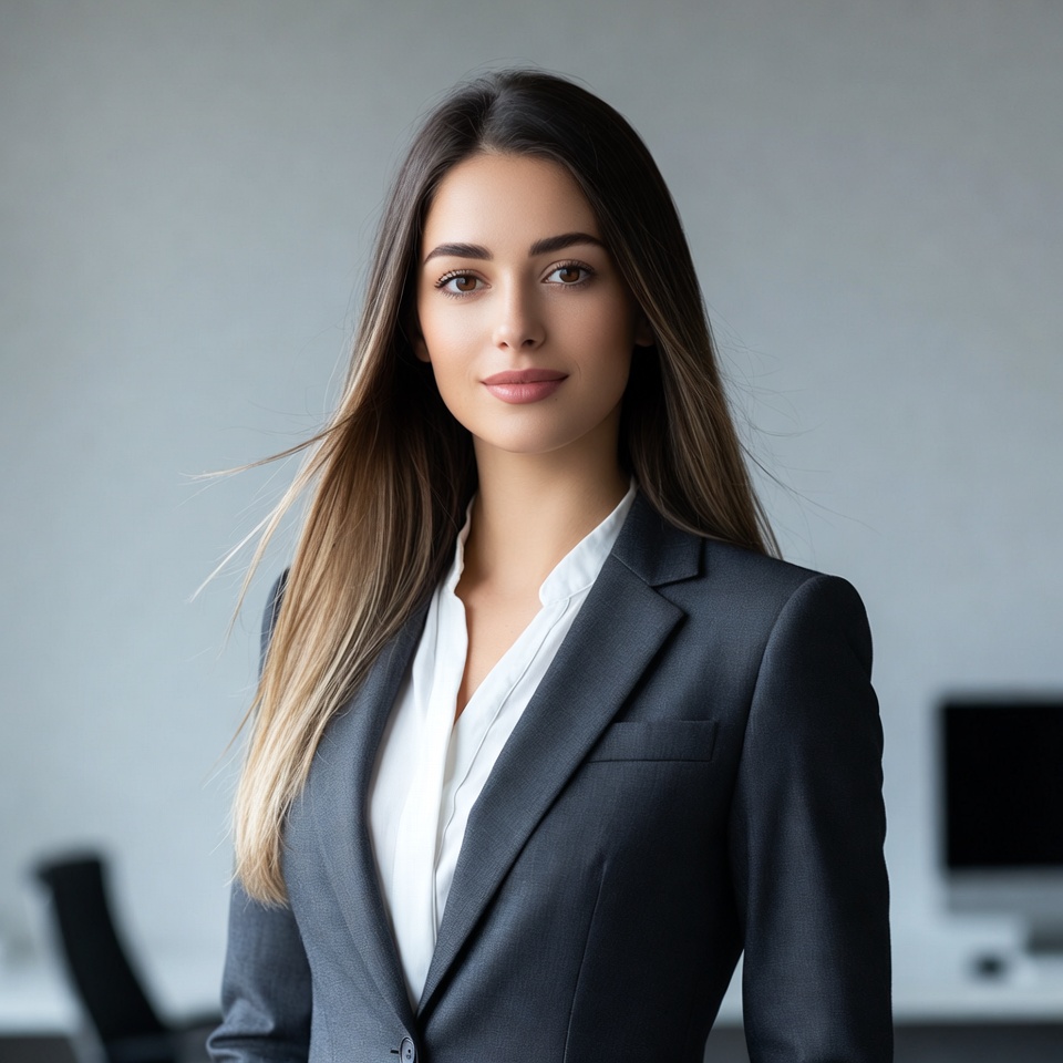 Professional woman in business suit Professional woman in business suit
