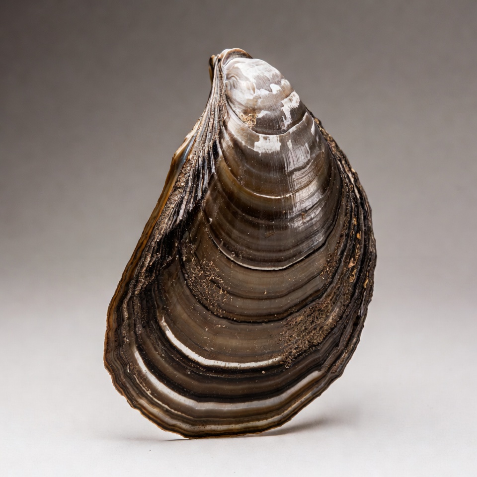 Open Oyster Shell with Pearl Open Oyster Shell with Pearl