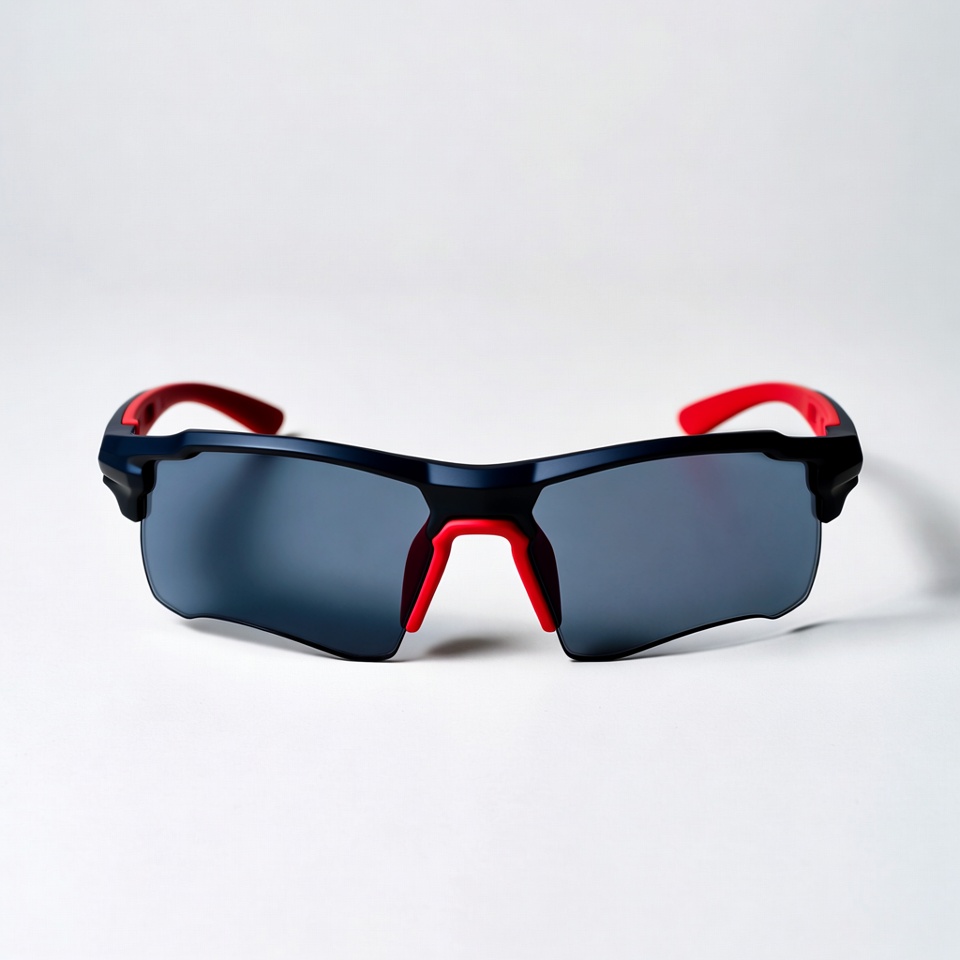 Black Red Sport Sunglasses Black Red Sport Sunglasses