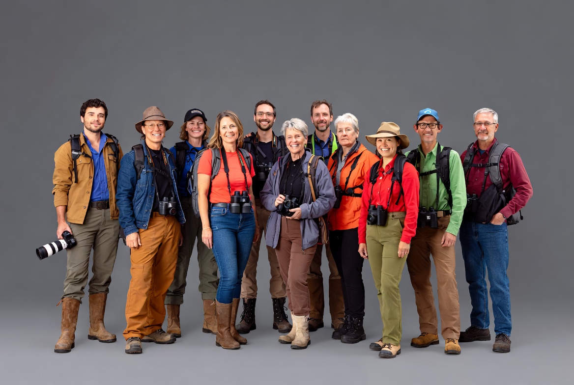 Group of photographers with cameras Group of photographers with cameras