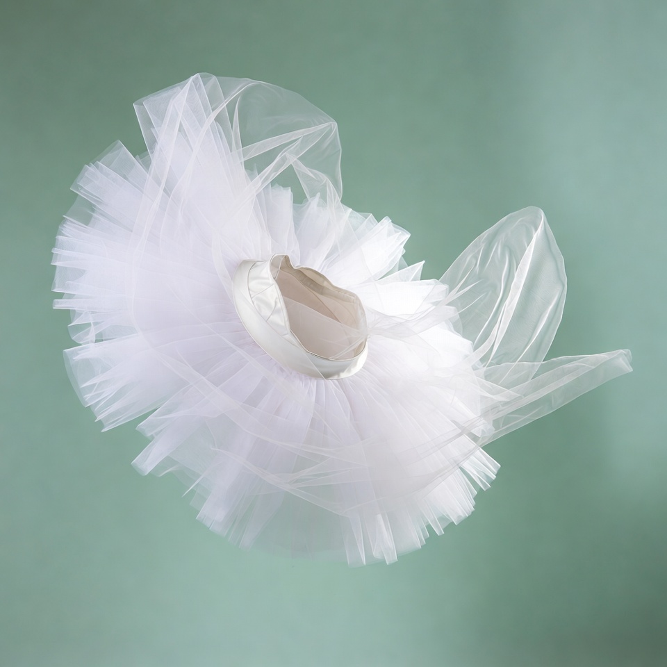 White Tulle Ballet Tutu White Tulle Ballet Tutu