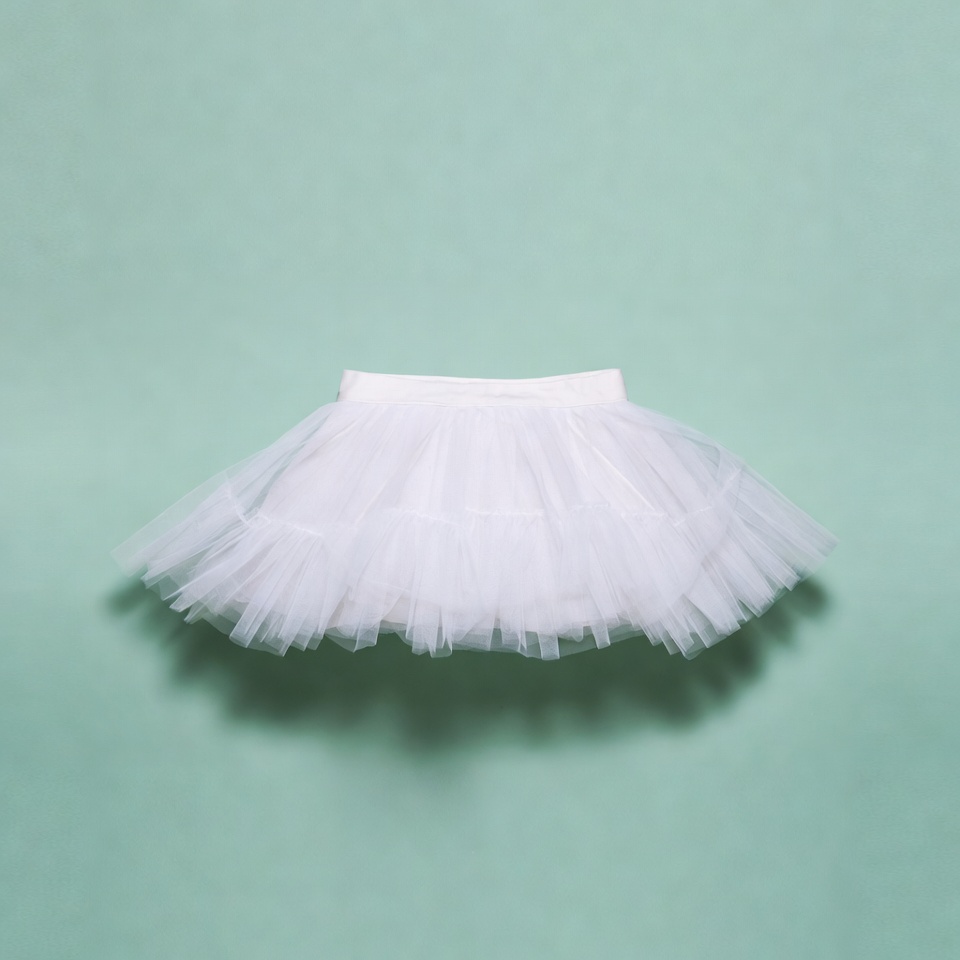 White Tulle Tutu Skirt White Tulle Tutu Skirt