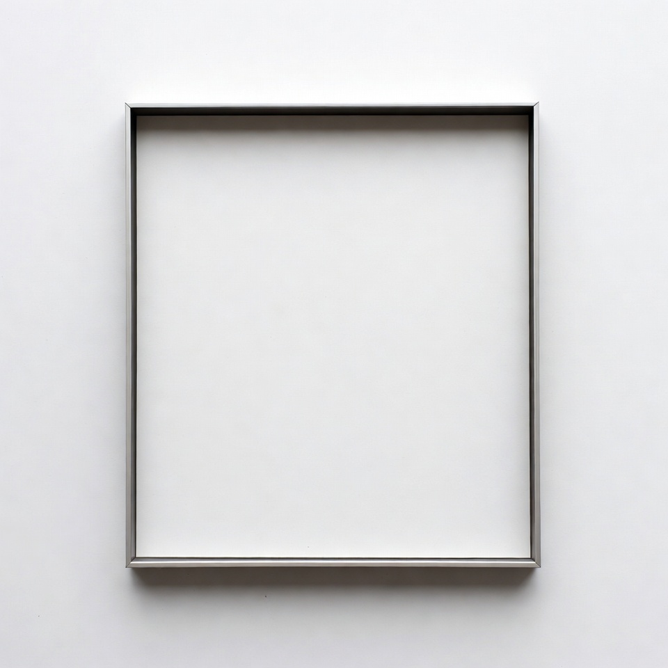 Empty White Picture Frame Empty White Picture Frame
