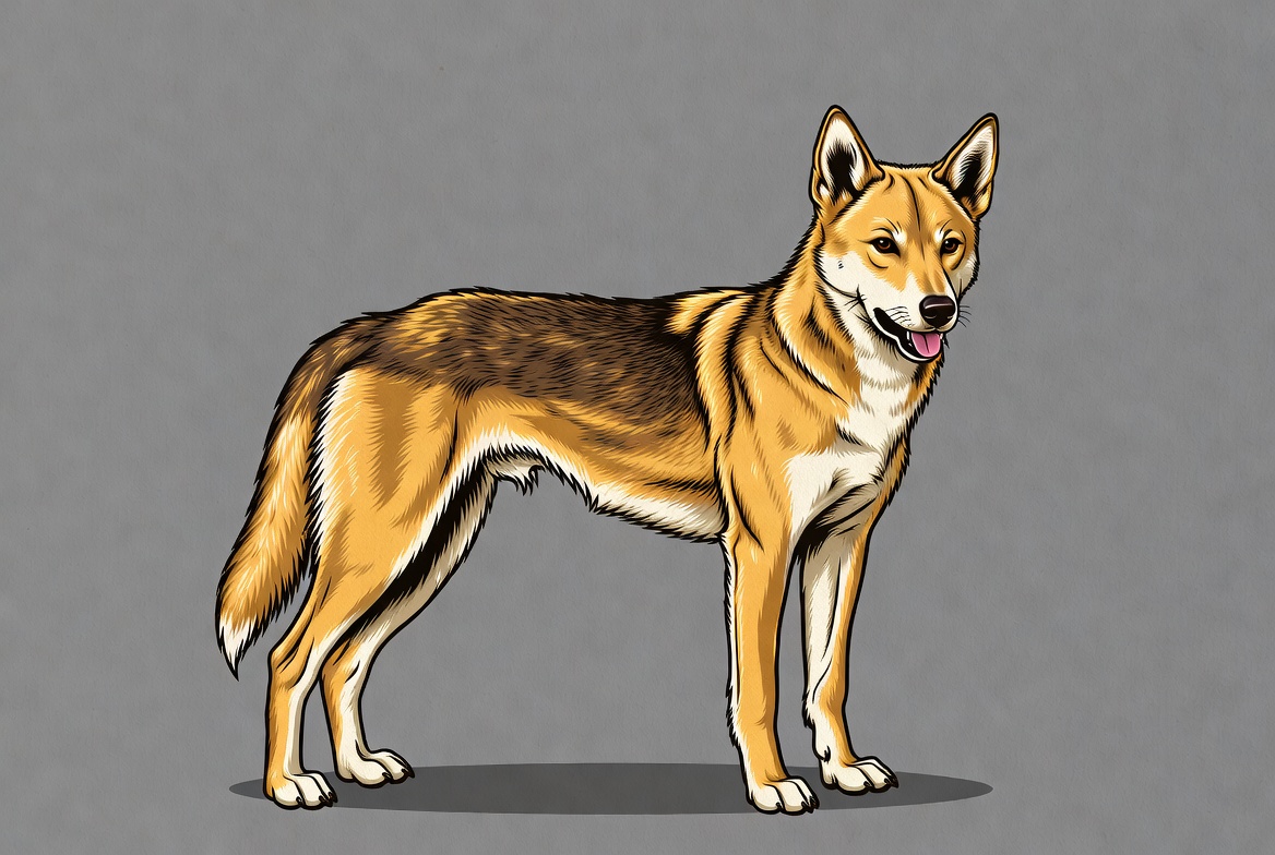 Shiba Inu dog illustration Shiba Inu dog illustration