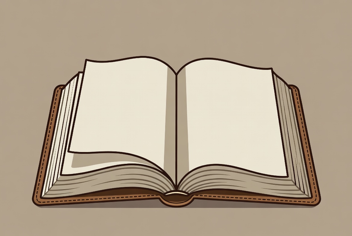 Open Book Illustration Open Book Illustration