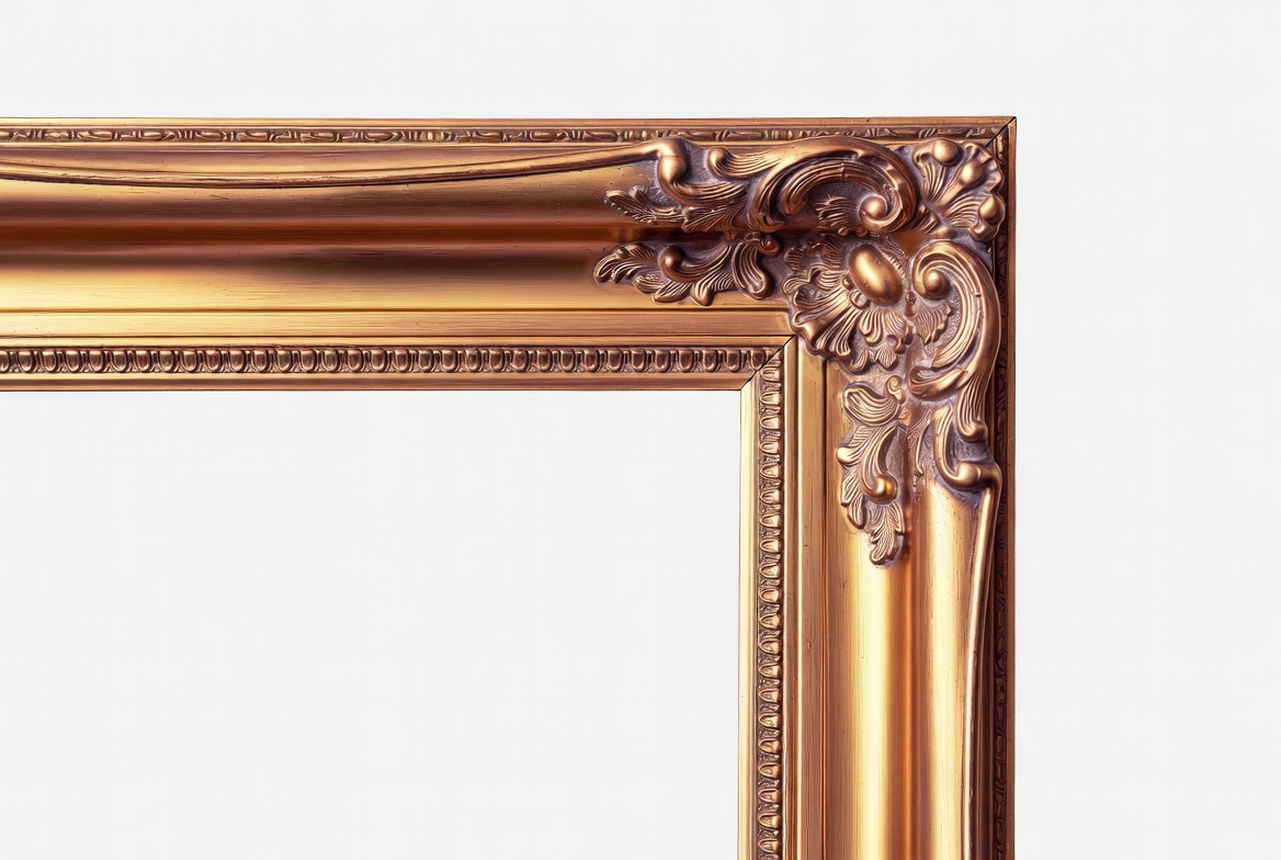 Ornate Gold Picture Frame Ornate Gold Picture Frame