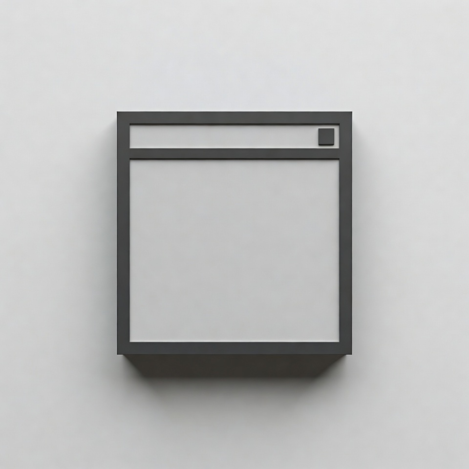 Black Framed Empty Picture Frame Black Framed Empty Picture Frame