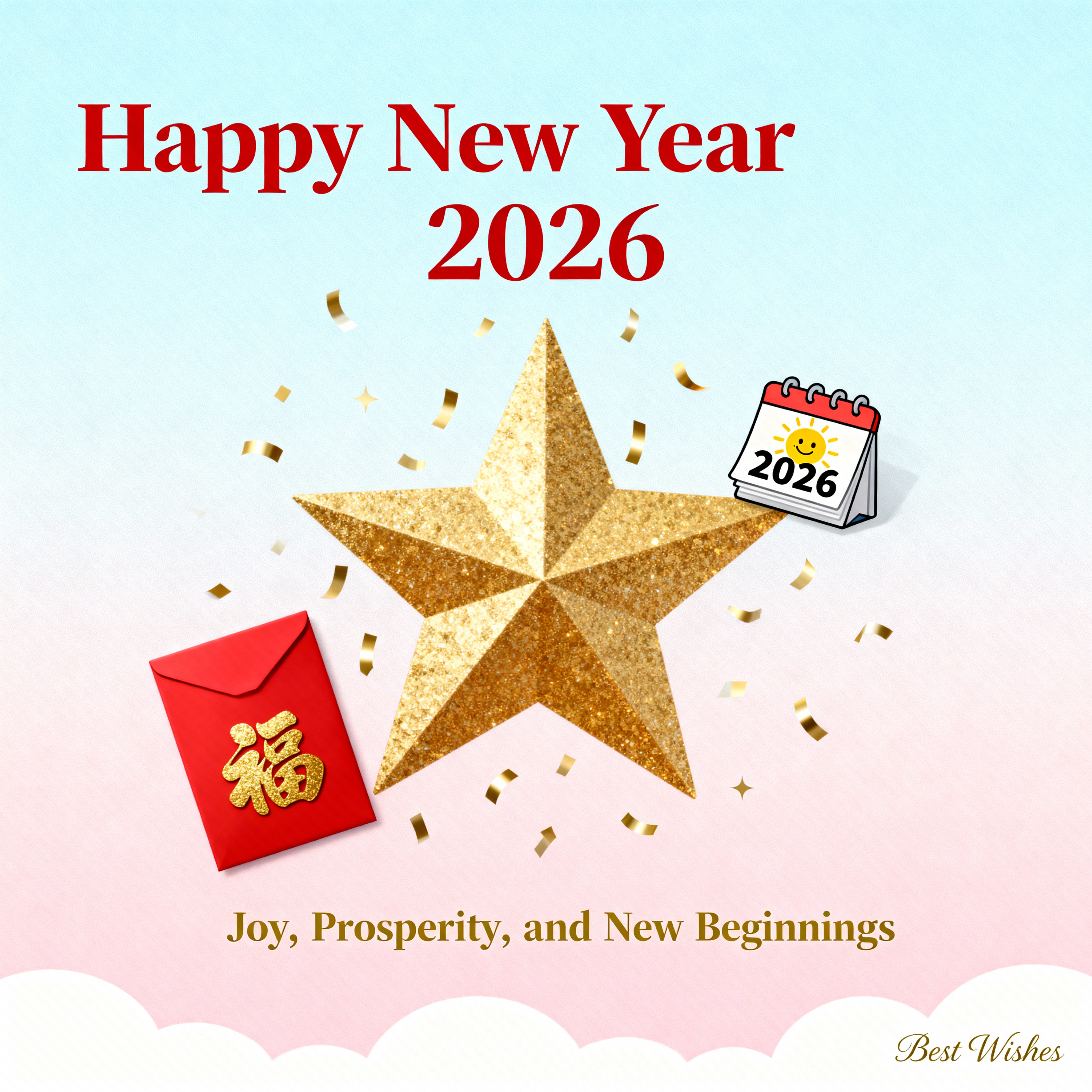 Happy New Year 2026 Card Happy New Year 2026 Card
