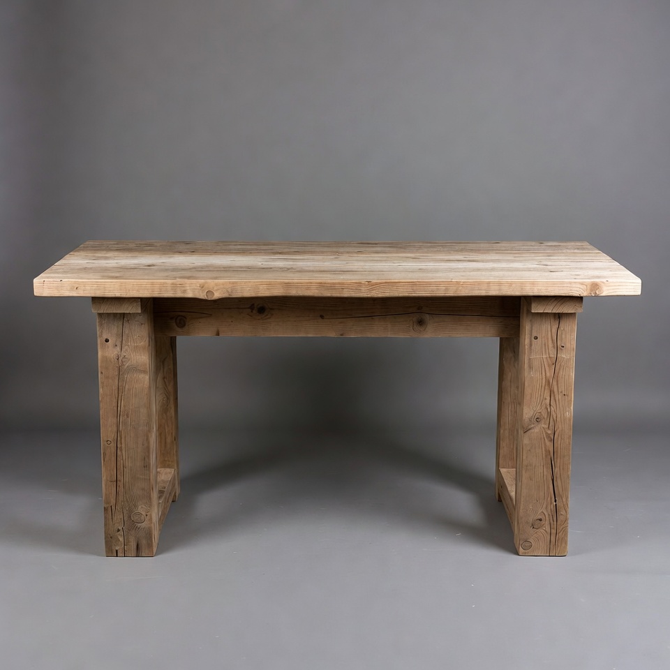 Rustic wooden dining table Rustic wooden dining table