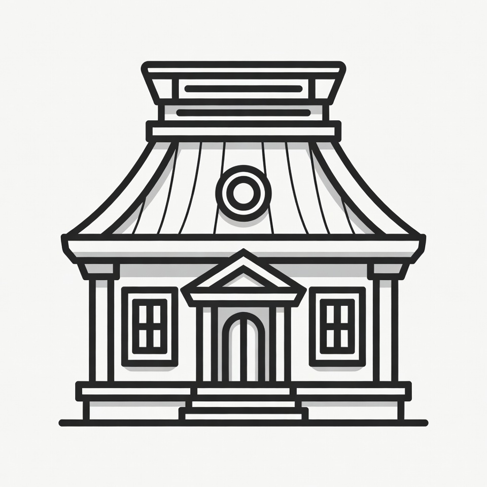 Line Art Chinese Pagoda Line Art Chinese Pagoda