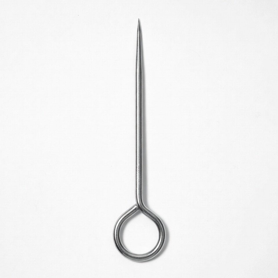 Metal Paperclip on White Background Metal Paperclip on White Background