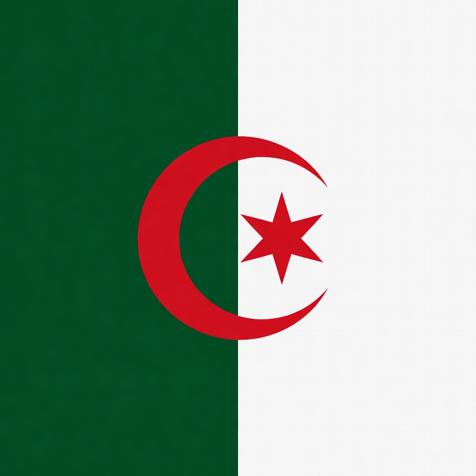 Algeria Flag Algeria Flag