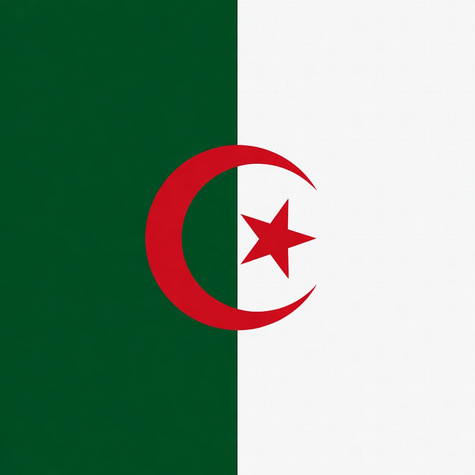 Algeria Flag Algeria Flag