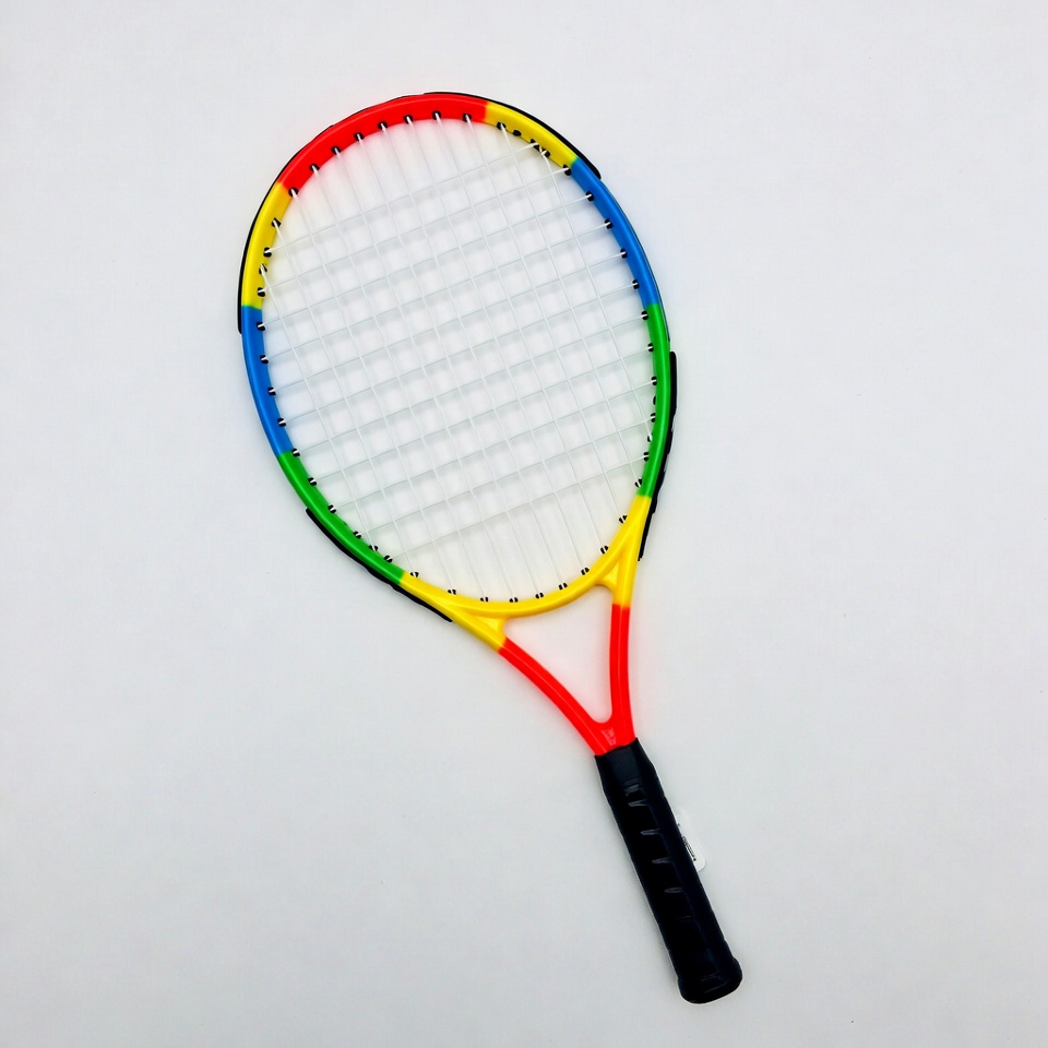 Colorful Rainbow Tennis Racket Colorful Rainbow Tennis Racket