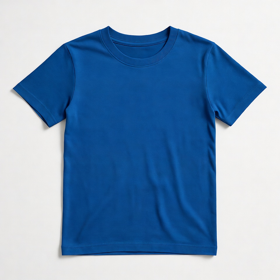 Blank Blue Youth T-Shirt Blank Blue Youth T-Shirt