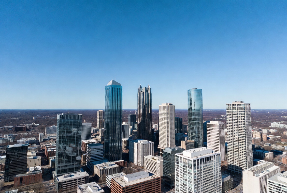 Pittsburgh skyline aerial view Pittsburgh skyline aerial view