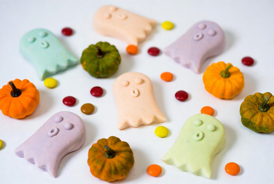 Halloween Ghost Pumpkins Candy Soaps Halloween Ghost Pumpkins Candy Soaps
