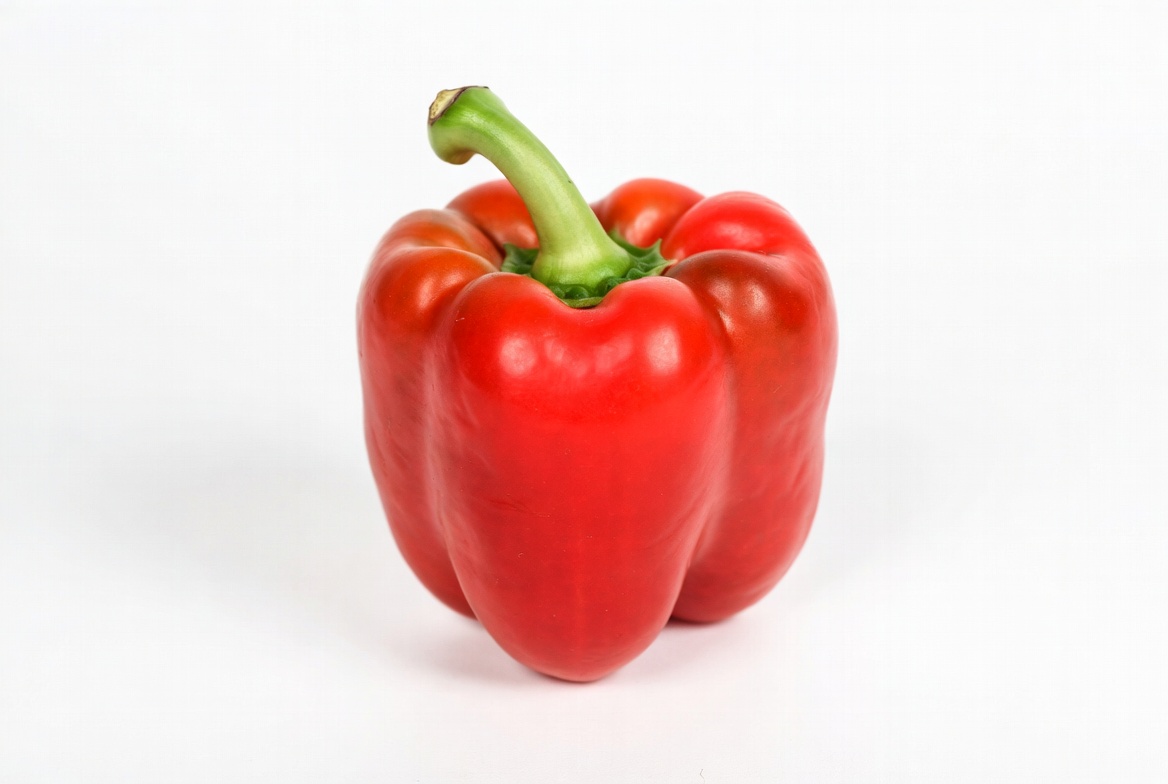 Red Bell Pepper Isolated Red Bell Pepper Isolated