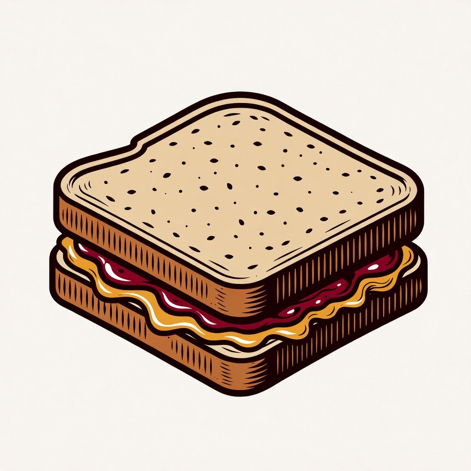 Peanut Butter and Jelly Sandwich Peanut Butter and Jelly Sandwich