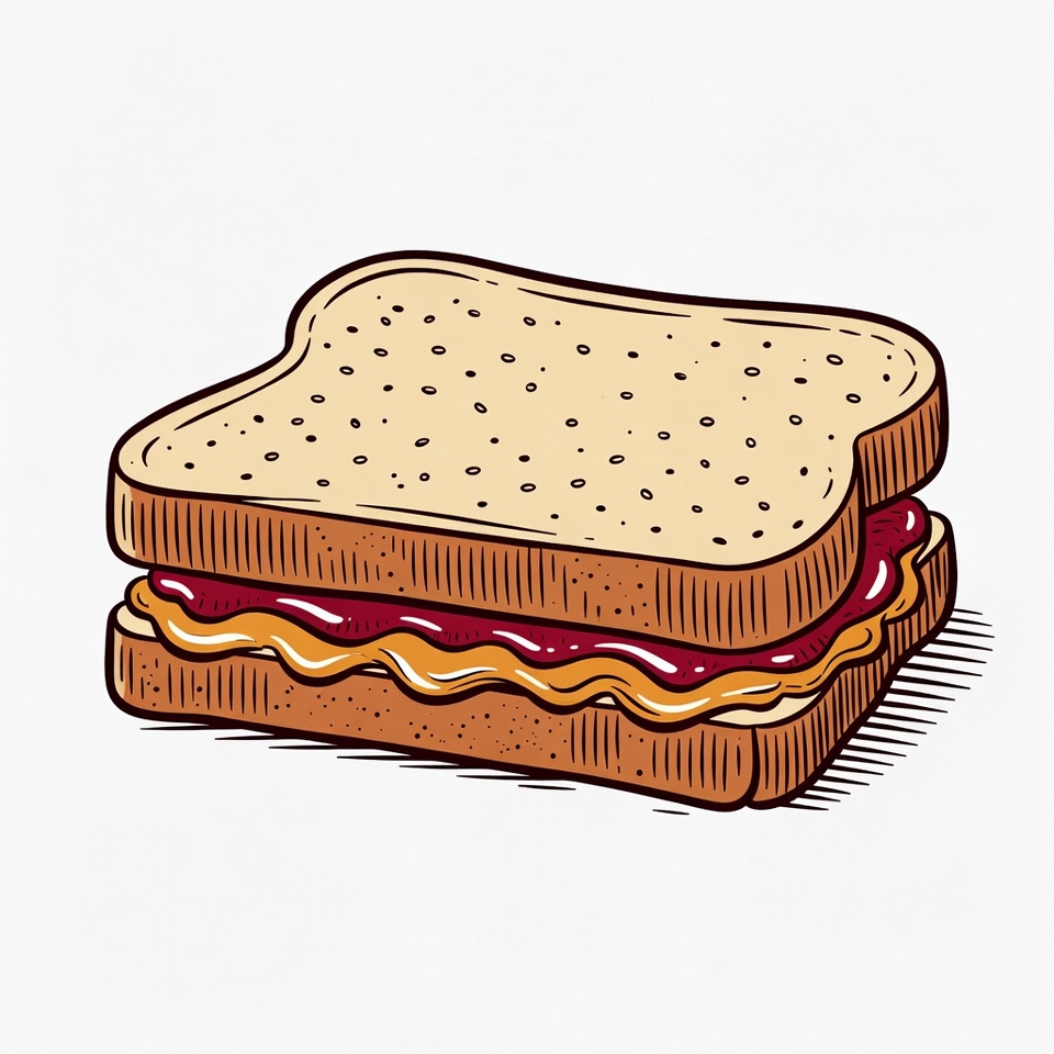 Peanut Butter and Jelly Sandwich Peanut Butter and Jelly Sandwich