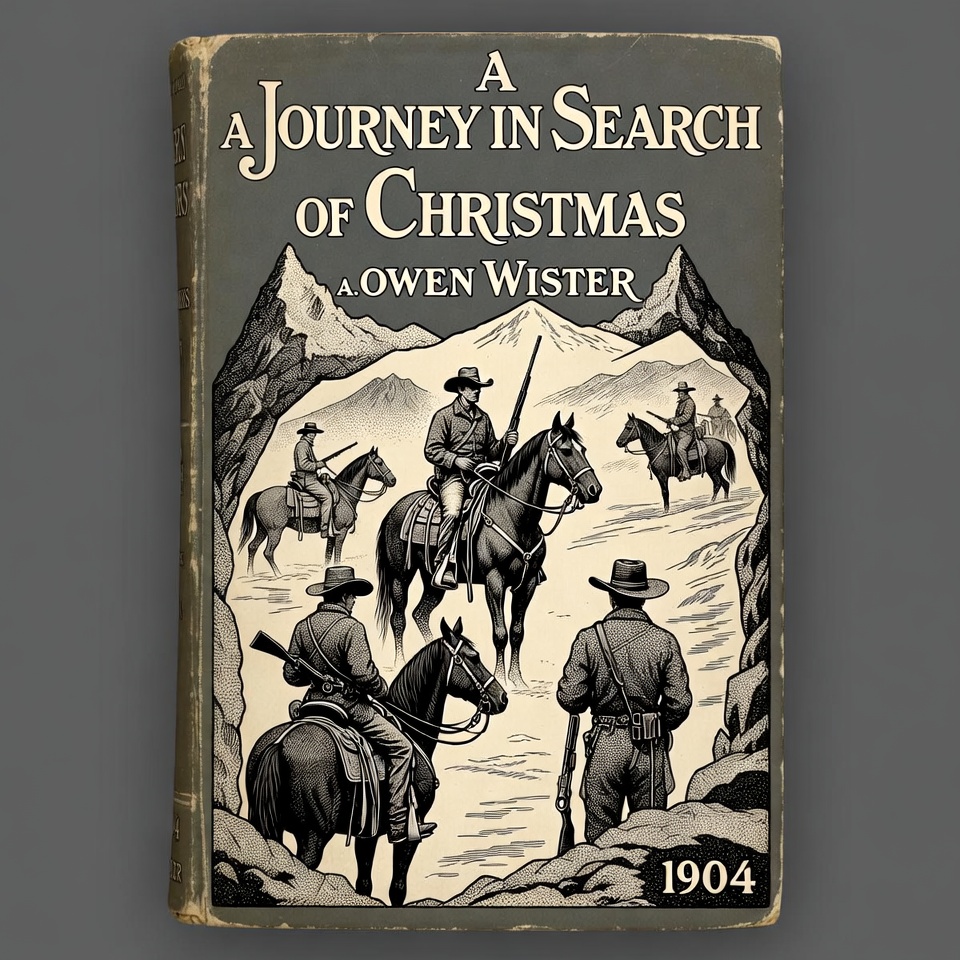Owen Wister Journey in Search of Christmas Book Cover Owen Wister Journey in Search of Christmas Book Cover