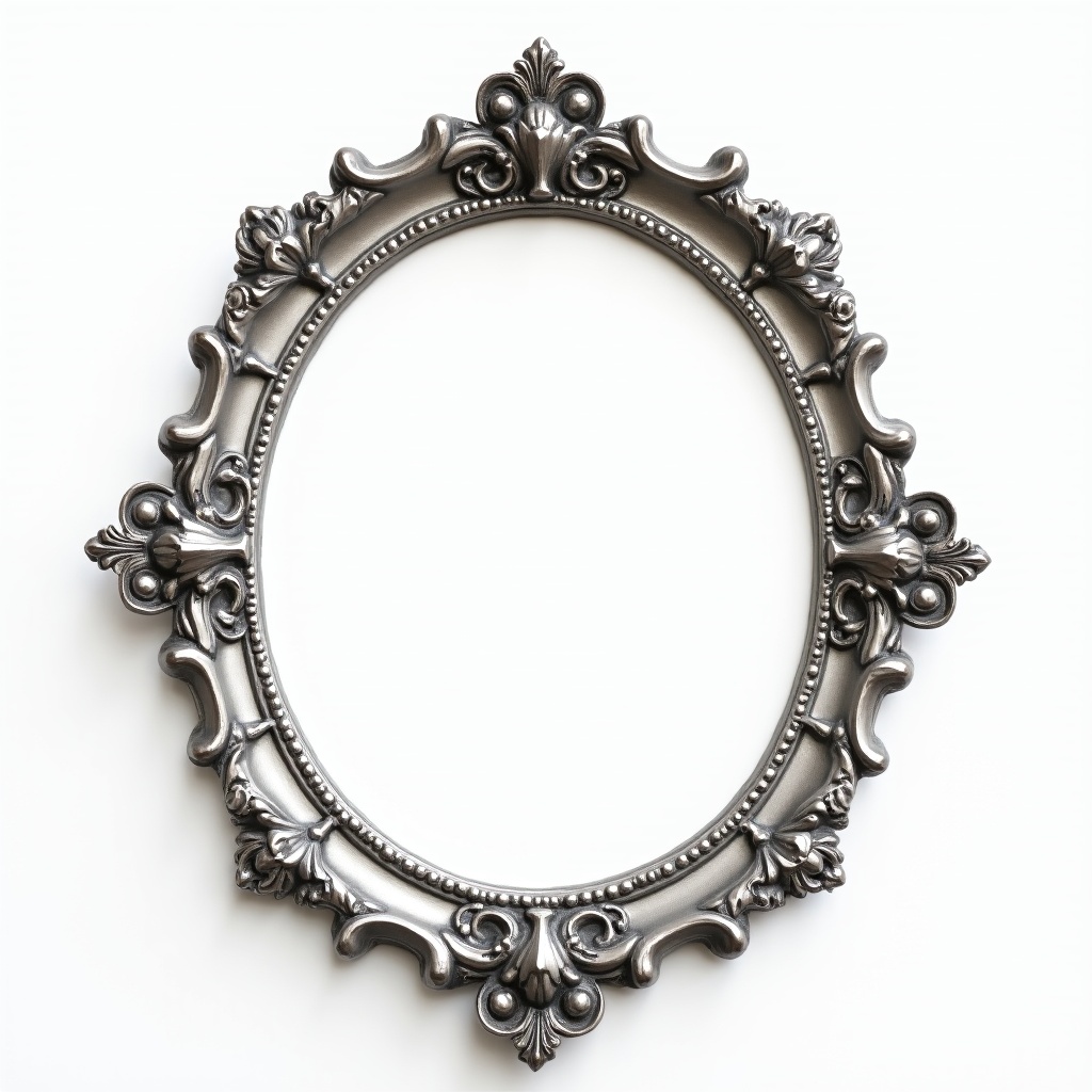 Ornate Oval Picture Frame Ornate Oval Picture Frame