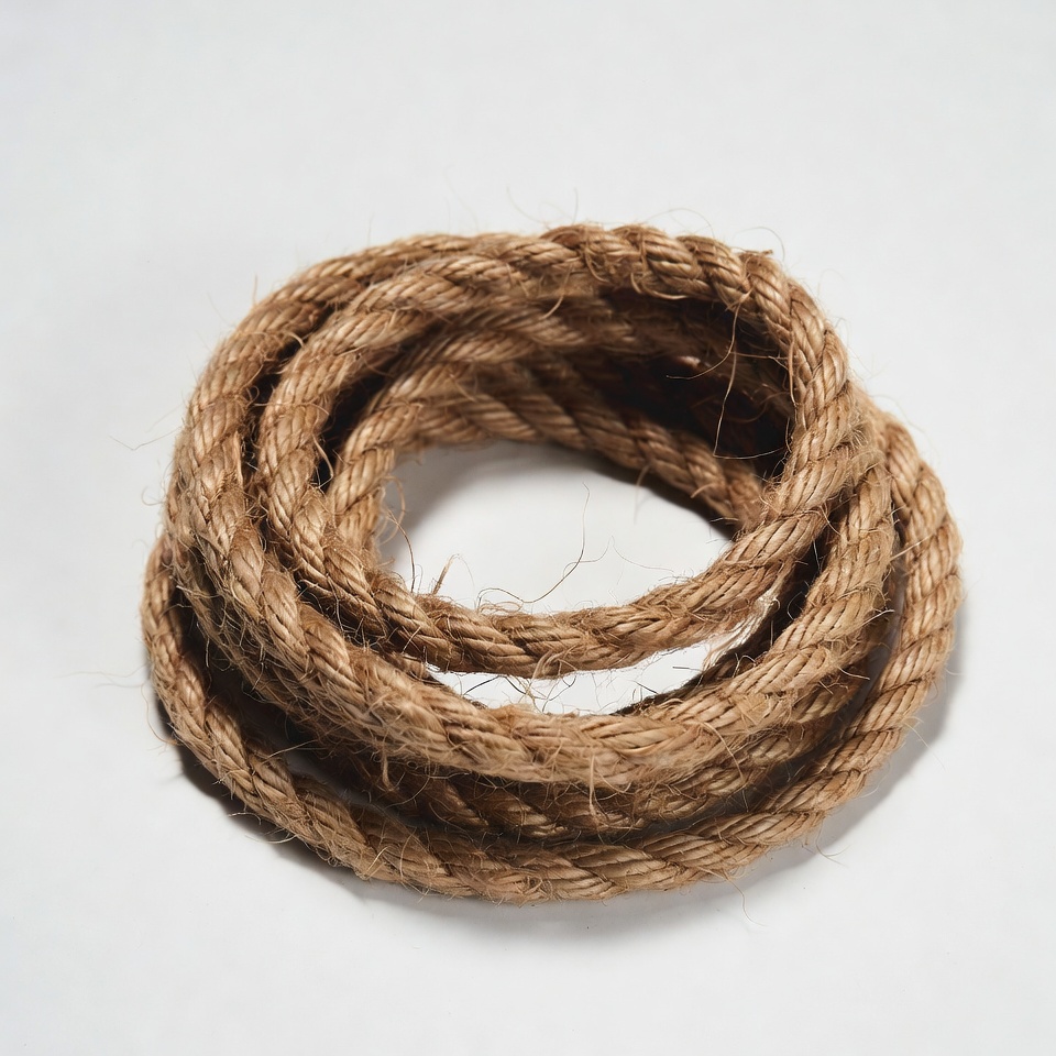 Coiled Brown Rope Coiled Brown Rope