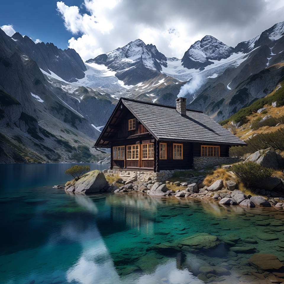 Cozy Cabin by Turquoise Lake Mountains Cozy Cabin by Turquoise Lake Mountains