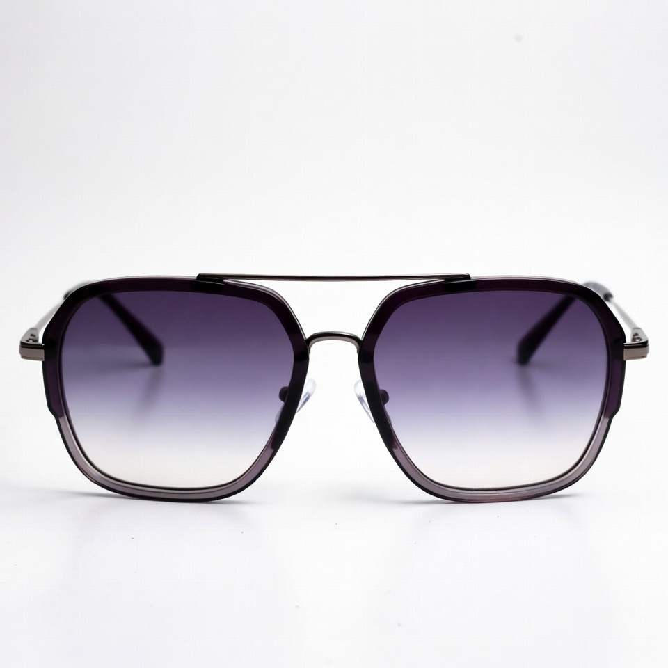 Purple Gradient Square Sunglasses Purple Gradient Square Sunglasses