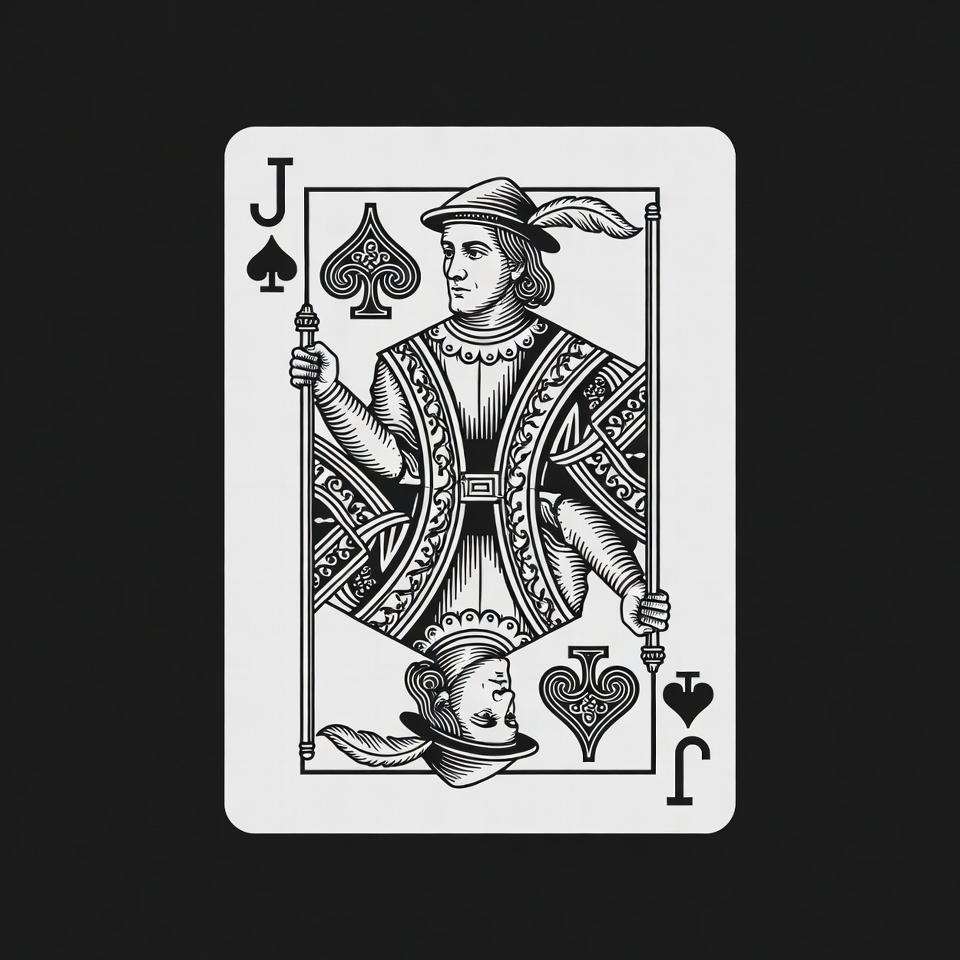 King of Spades Playing Card King of Spades Playing Card