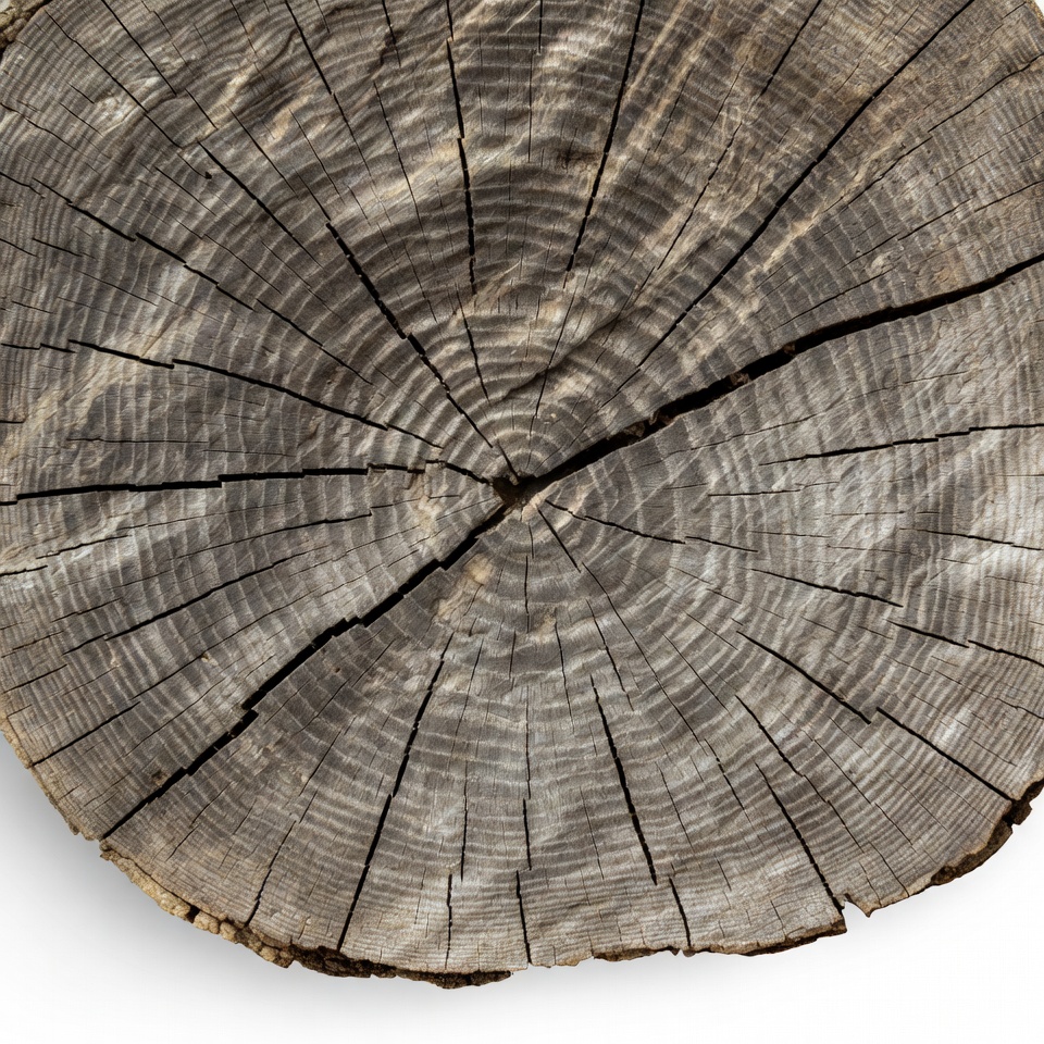 Tree stump cross section Tree stump cross section