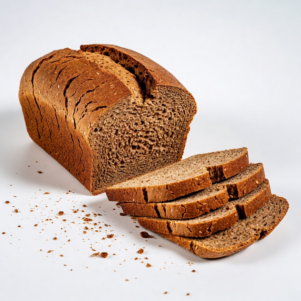 Sliced Whole Grain Bread Loaf Sliced Whole Grain Bread Loaf