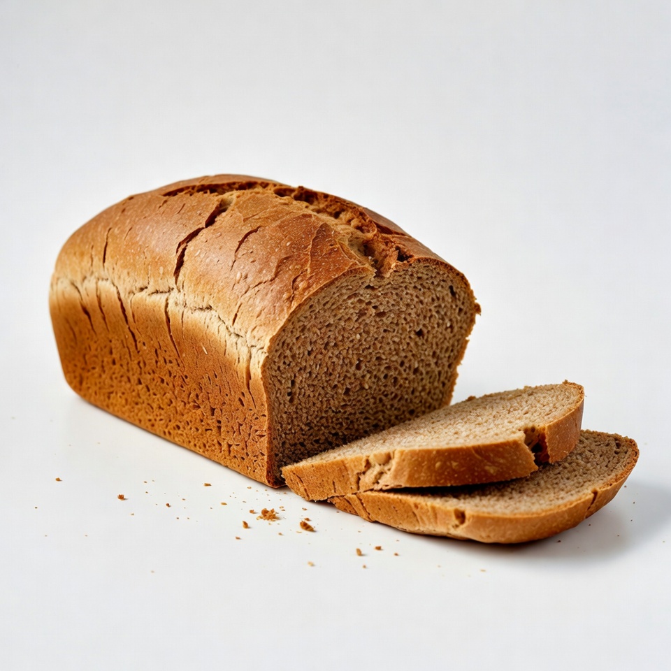 Sliced Whole Wheat Bread Loaf Sliced Whole Wheat Bread Loaf