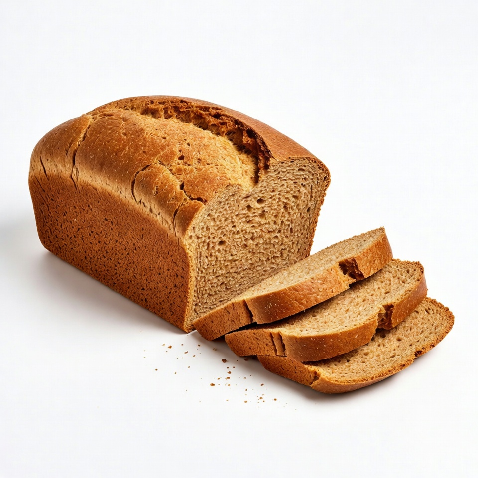 Sliced Whole Wheat Bread Loaf Sliced Whole Wheat Bread Loaf