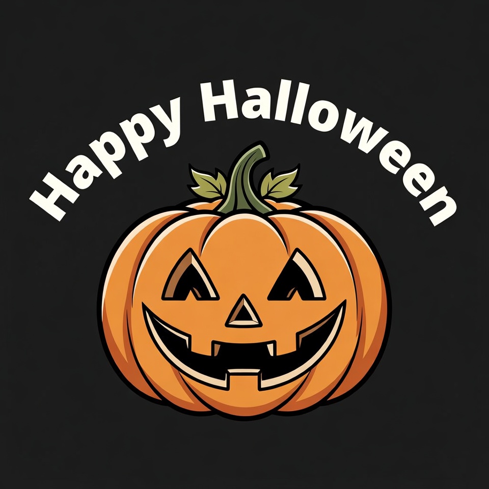 Happy Halloween Jack-o-Lantern Happy Halloween Jack-o-Lantern